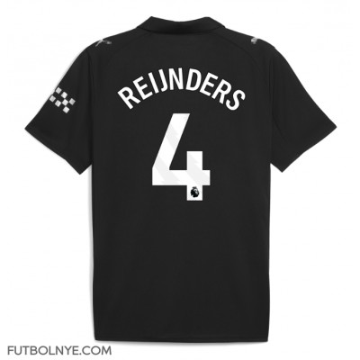 Camiseta Manchester City Tijjani Reijnders #4 Visitante Equipación 2025-26 manga corta Camiseta Manchester City Tijjani Reijnders #4 Visitante Equipación 2025-26 manga corta